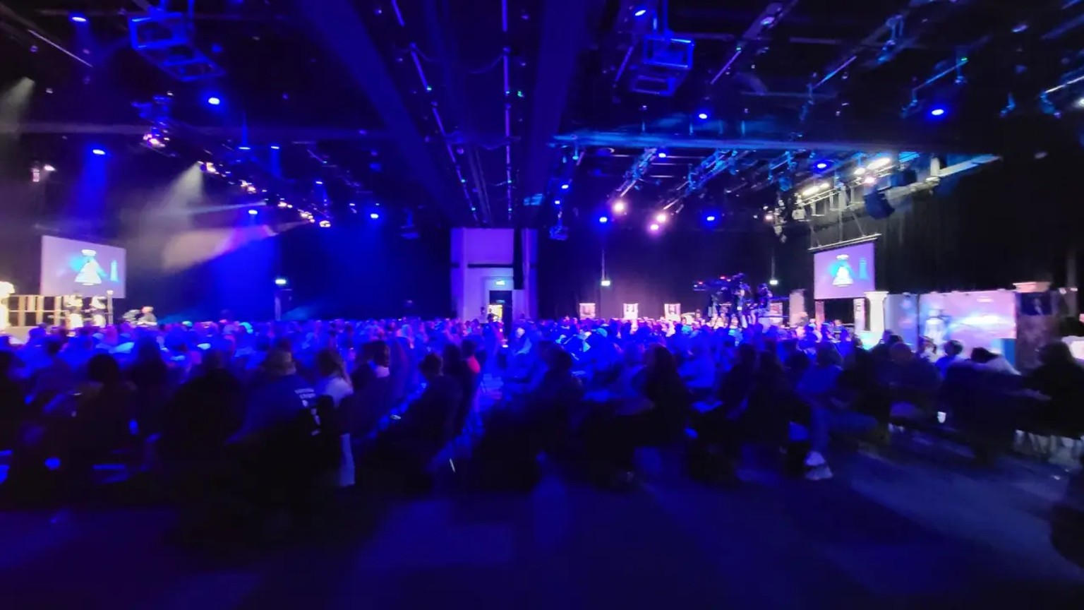 Audience at a Gaia event